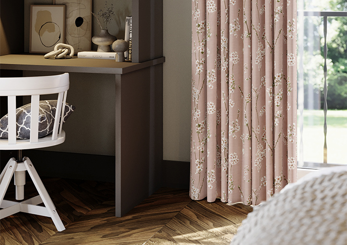 Almond Blossom, Pebble - Made to Measure Curtains - Image 5